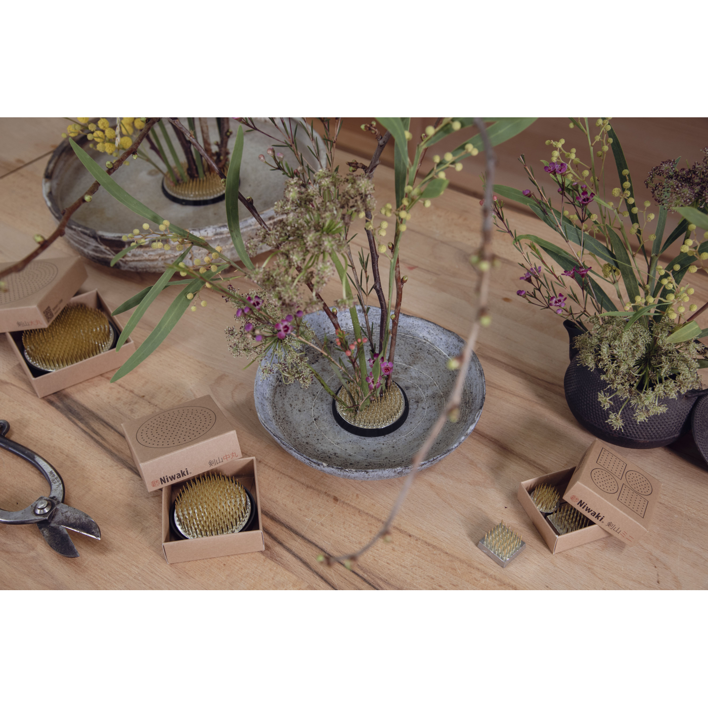 ACIER EN BOIS Râteau De Nettoyage Pratique Outils Floraux Auxiliaires