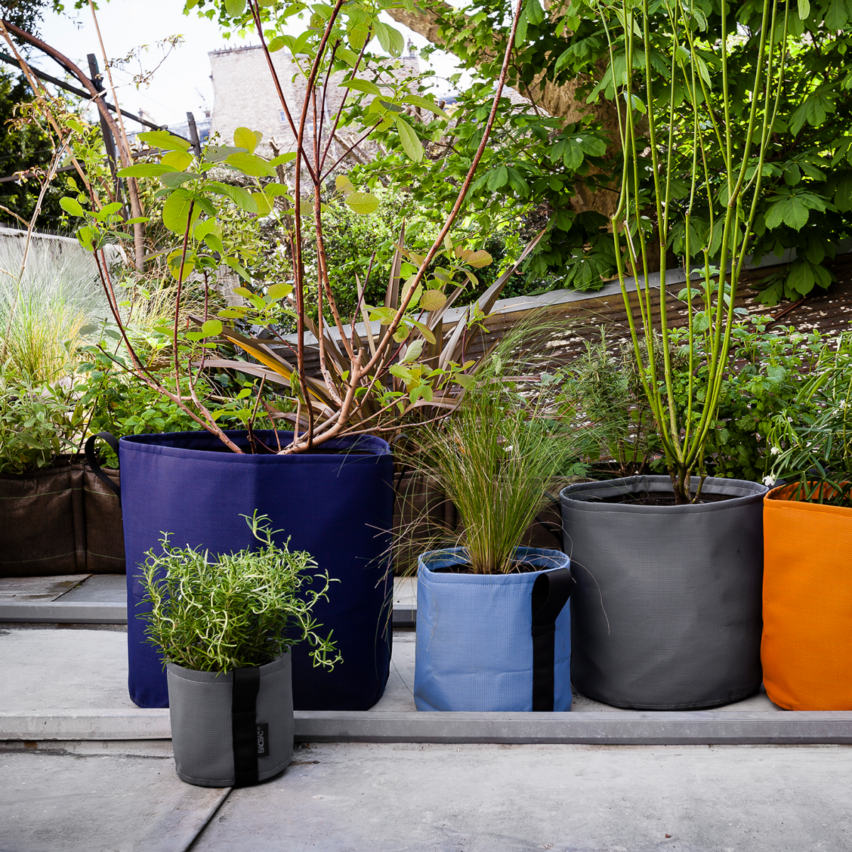 Round pots that are flexible, lightweight and sturdy | BACSAC®